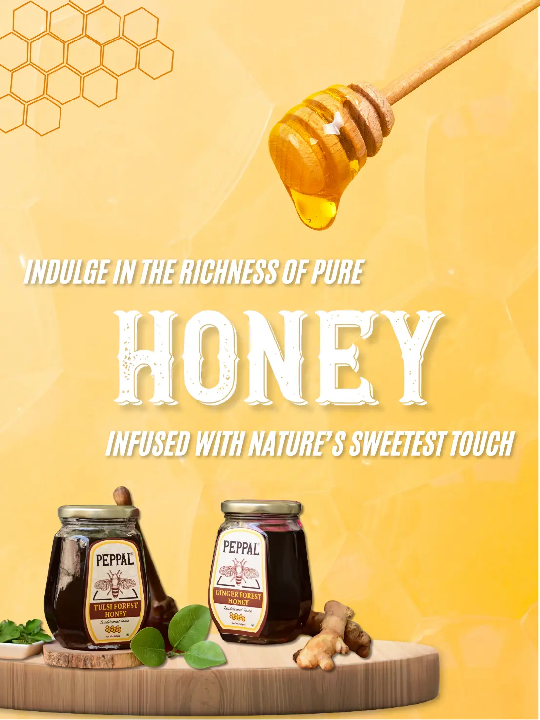 Peppal Honey Mobile Banner