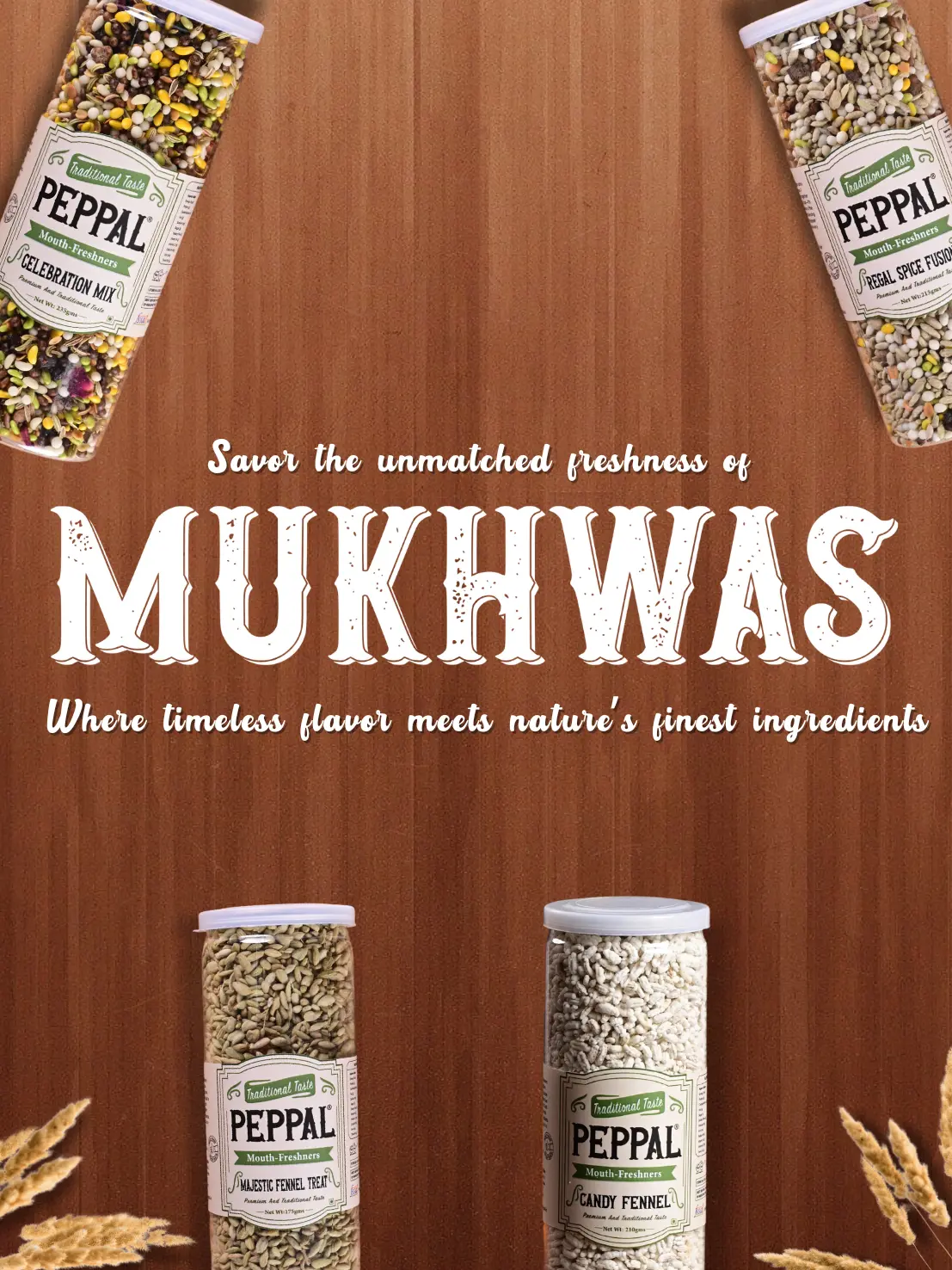 Peppal Mukhwas Mobile Banner